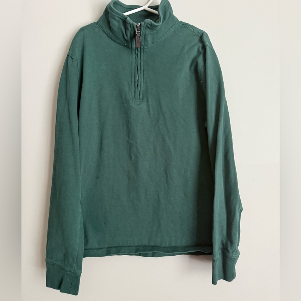 JCrew Crewcuts boys size large quarter zip pullover
